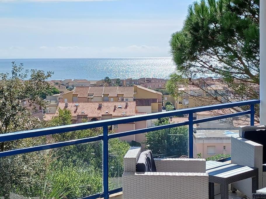 Plain-Pied, Terrasse, Piscine, Pleine Vue Mer, Plage A 6' A Pied, Parking, Wifi Fleury  Extérieur photo