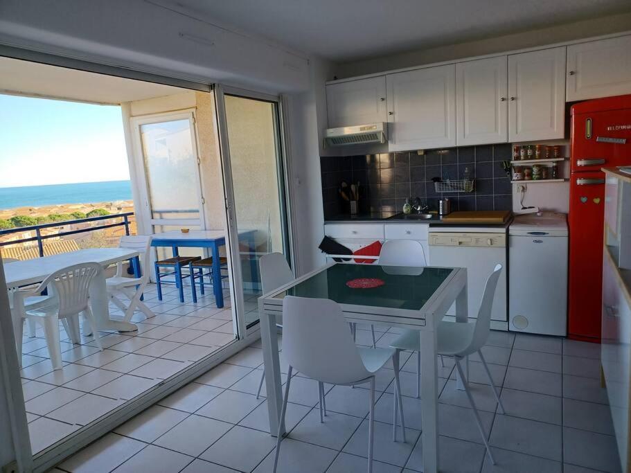 Plain-Pied, Terrasse, Piscine, Pleine Vue Mer, Plage A 6' A Pied, Parking, Wifi Fleury  Extérieur photo