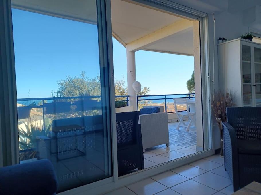 Plain-Pied, Terrasse, Piscine, Pleine Vue Mer, Plage A 6' A Pied, Parking, Wifi Fleury  Extérieur photo