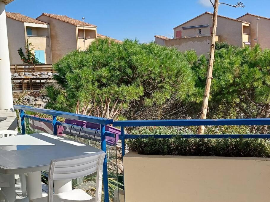 Plain-Pied, Terrasse, Piscine, Pleine Vue Mer, Plage A 6' A Pied, Parking, Wifi Fleury  Extérieur photo