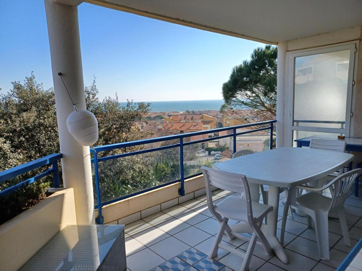 Plain-Pied, Terrasse, Piscine, Pleine Vue Mer, Plage A 6' A Pied, Parking, Wifi Fleury  Extérieur photo